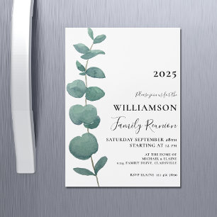 ユーカリモダンエレガントプタスファミリー懇親会 マグネット招待状