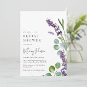 ユーカリモダンエレガントプタスブライダルシャワー 招待状 (スタンド正面)