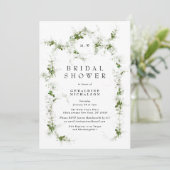 ユーカリモダンカリリースモノグラムブライダルシャワー (スタンド正面)