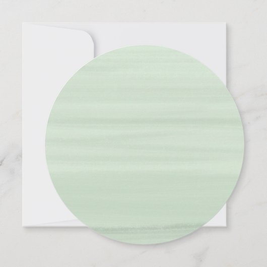 ユーカリモダンプス幾何学模様婚約パーティ 招待状 (裏面)