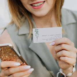 ユーカリモダンプタス植物学Any職業 名刺