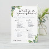 ユーカリモダンプトゥスあなたの電話ゲームの内容 (スタンド正面)