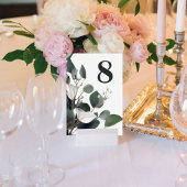 ユーカリモダンプトゥスウェディングレセプション テーブルナンバー