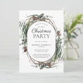 ユーカリモダンプトゥスダスティ冬クリスマスパーティー 招待状 (スタンド正面)