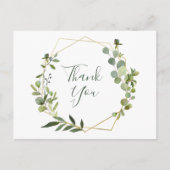 ユーカリモダンプトゥス幾何学模様 ポストカード (正面)