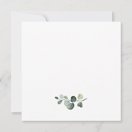 ユーカリモダンプトゥス水カラーリース サンキューカード (裏面)