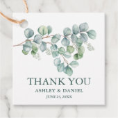 ユーカリモダンプトゥス・グリーナリーありがとうご結婚ざいます フェイバータグ (正面)