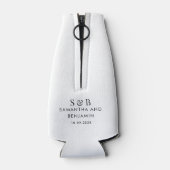 ユーカリモダンプトゥス・モノグラ結婚ムの ボトルクーラー (裏面)