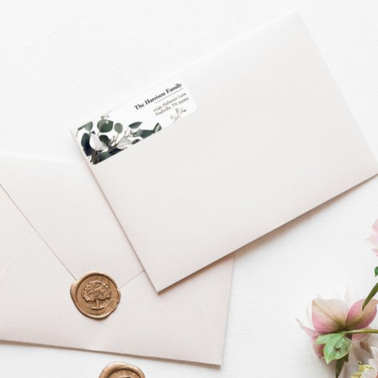 ユーカリモダンプ結婚レス ラベル