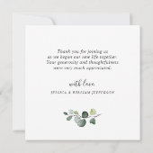 ユーカリモダンリース枠 サンキューカード (裏面)