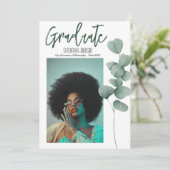 ユーカリモダン卒業写真発表 招待状 (スタンド正面)