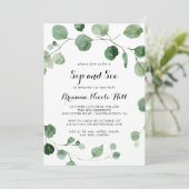 ユーカリモダン書道の口と参照 招待状 (スタンド正面)