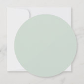 ユーカリリースとクロスバプテスマ招待状 案内状 (裏面)