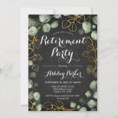 ユーカリリースシャルボードリタイアメントパーティー 招待状 (正面)