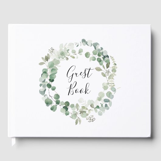 ユーカリリースボ結婚タニカルズゲストブック ゲストブック (正面)