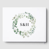 ユーカリリースボ結婚タニカルズゲストブック ゲストブック (裏面)