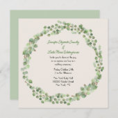 ユーカリリース結婚ズ 招待状 (正面/裏面)