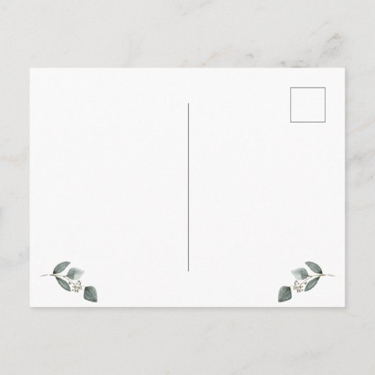 ユーカリリース |お知らせを移動しました ポストカード (裏面)