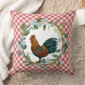 ユーカリリース&ルースターファームハウス クッション (ブランケット)