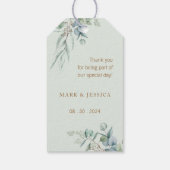 ユーカリ中国のプタスダブルハピネス/ソングヒー ギフトタグ (裏面)