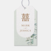 ユーカリ中国のプタスダブルハピネス/ソングヒー ギフトタグ (正面)