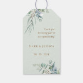 ユーカリ中国のプタスダブルハピネス/ソングヒー ギフトタグ (裏面)