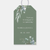 ユーカリ中国のプタスダブルハピネス/ソングヒー ギフトタグ (裏面)