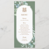 ユーカリ中国のプトゥス・ダブル・ハピネス結婚・メニュー メニュー (正面)