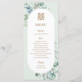 ユーカリ中国のプトゥス・ダブル・ハピネス結婚・メニュー メニュー (正面)