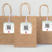 ユーカリ事業名qrコードinstagram スクエアシール