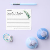 ユーカリ共有日付アイディアシャワーゲームカード チラシ (シングル)