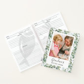 ユーカリ写真おばあちゃんのレシピ本 ノートブック (内部)