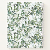 ユーカリ写真おばあちゃんのレシピ本 ノートブック (裏面)