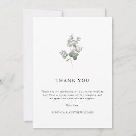 ユーカリ写真サンキューカード サンキューカード