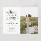 ユーカリ写真ポストカードで日付を保存 ポストカード (正面)