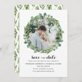 ユーカリ写真保存日 セーブザデート (正面/裏面)