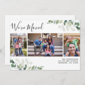 ユーカリ写真引っ越しましたアドレスの変更 案内状 (正面/裏面)