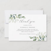 ユーカリ写真悔やみや弔慰葬儀記念館 サンキューカード (正面)