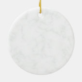 ユーカリ初めてのクリスマス 婚約した セラミックオーナメント (裏面)