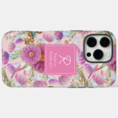 ユーカリ及びワトルピンク開花 Case-Mate iPhoneケース (裏面 (横))