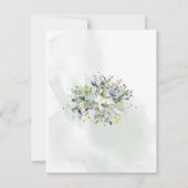 ユーカリ多肉植物詳細挿入カード 招待状 (裏面)