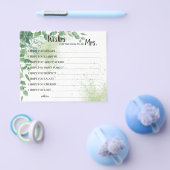 ユーカリ夫人のシャワーカードを願う チラシ (シングル)