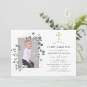 ユーカリ幾何学的確認 招待状 (スタンド正面)