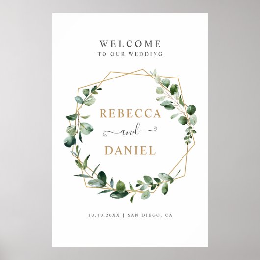 ユーカリ幾何結婚緑化症候群 ポスター (正面)