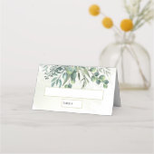 ユーカリ庭園の結婚式 プレイスカード (正面)