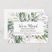 ユーカリ引っ越しました |お知らせ ポストカード (正面/裏面)