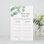 ユーカリ彼らは何歳だったブライダルゲーム (スタンド正面)