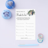 ユーカリ彼女のシャワーゲームカードは何歳だったか推測 チラシ (シングル)