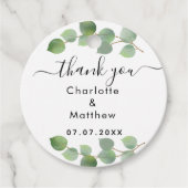 ユーカリ感謝していの緑結婚は フェイバータグ (正面)