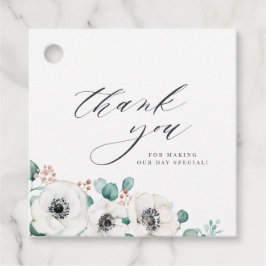 ユーカリ感謝していアネモン結婚フローラ フェイバータグ